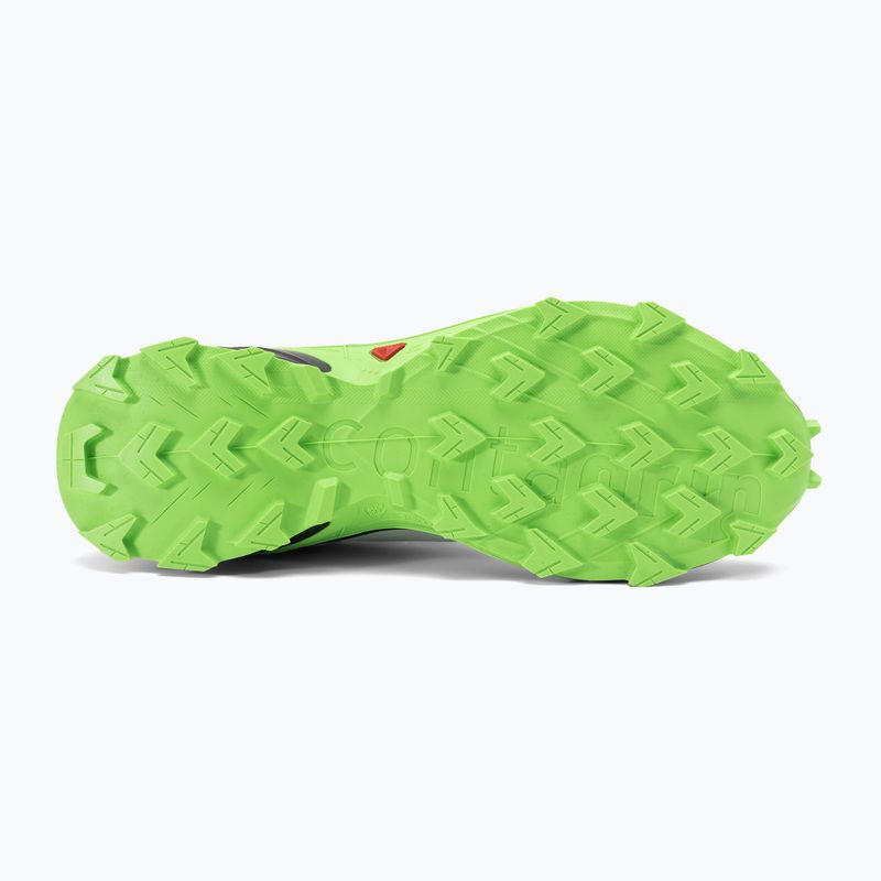 Buty do biegania męskie Salomon Supercross 4 flint stone/black/green gecko 6
