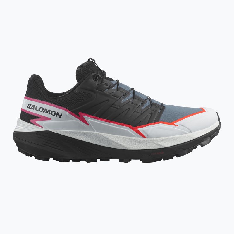 Buty do biegania damskie Salomon Thundercross black/bering sea/pink glo 9