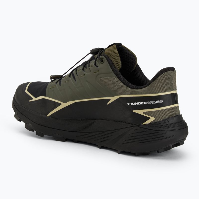 Buty do biegania męskie Salomon Thundercoss GTX olive night/black/alfalfa 3
