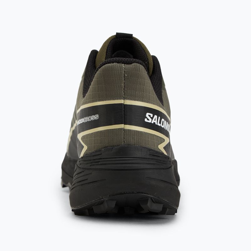 Buty do biegania męskie Salomon Thundercoss GTX olive night/black/alfalfa 6
