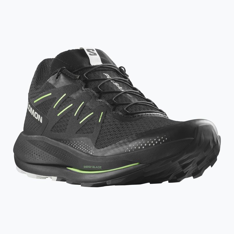 Buty do biegania męskie Salomon Pulsar Trail black/green gecko 11