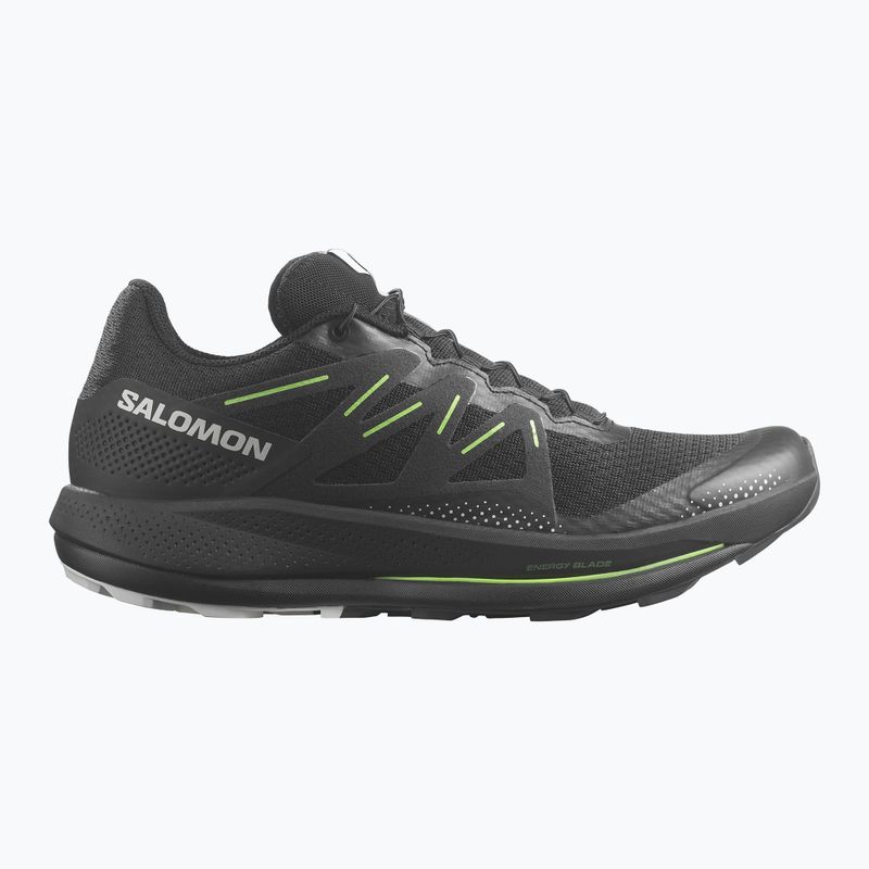 Buty do biegania męskie Salomon Pulsar Trail black/green gecko 12