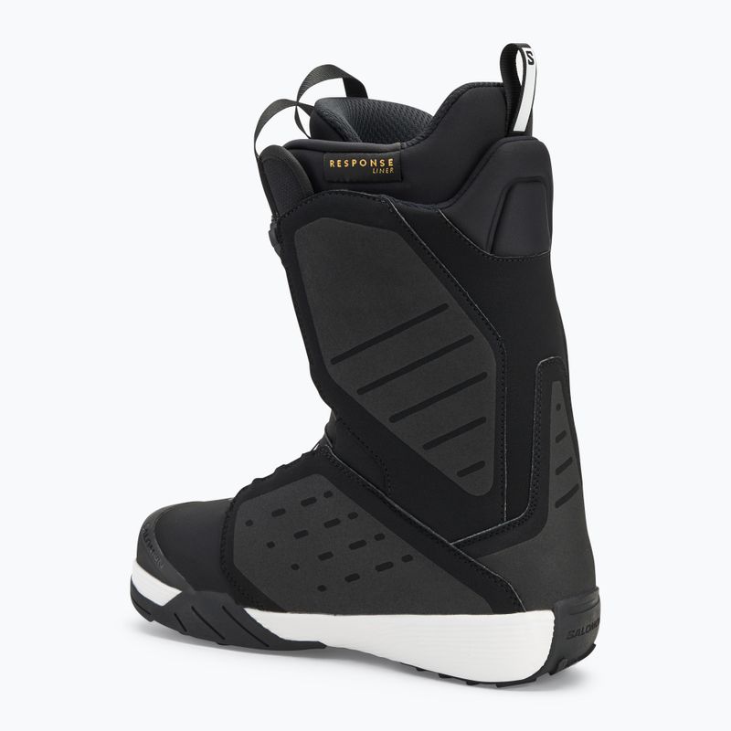 Buty snowboardowe męskie Salomon Dialogue Dual Boa 2024 black/black/white 2