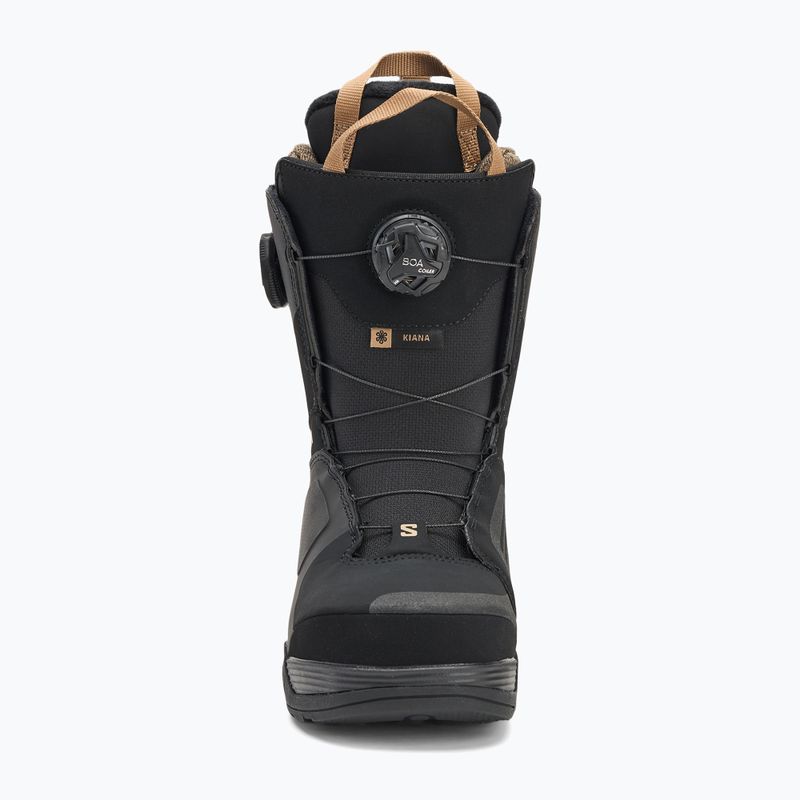 Buty snowboardowe damskie Salomon Kiana Dual Boa W black/black/sepia tint 3