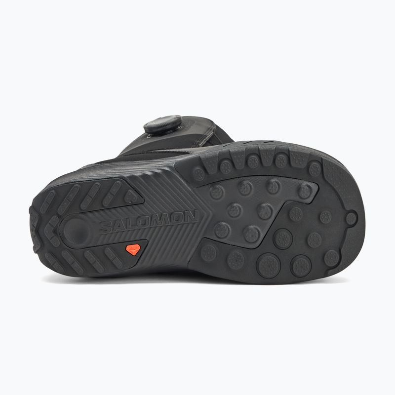 Buty snowboardowe damskie Salomon Kiana Dual Boa W black/black/sepia tint 4