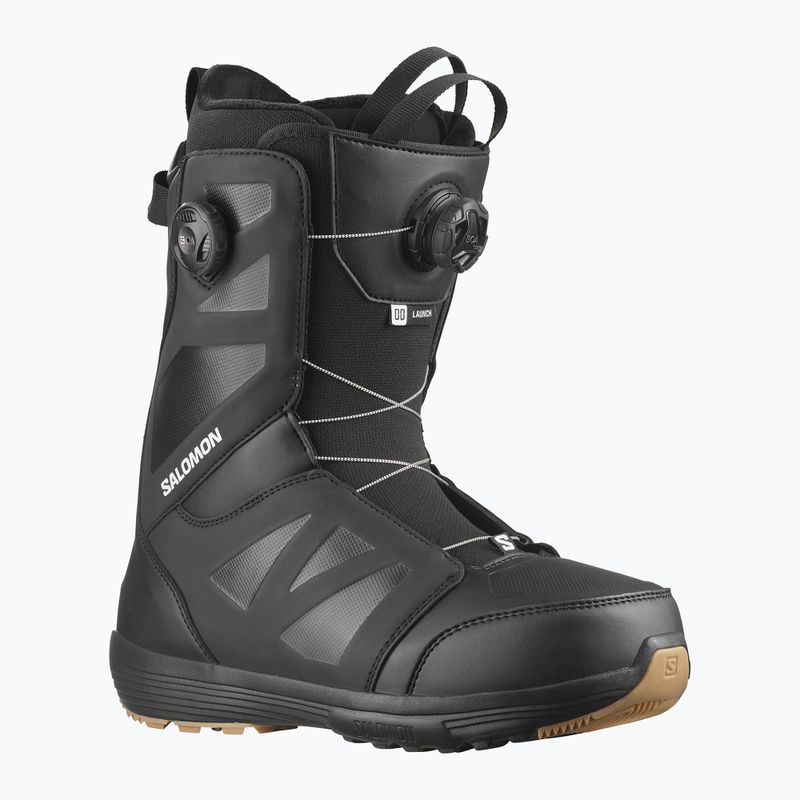 Buty snowboardowe męskie Salomon Launch Boa SJ Boa black/white 6