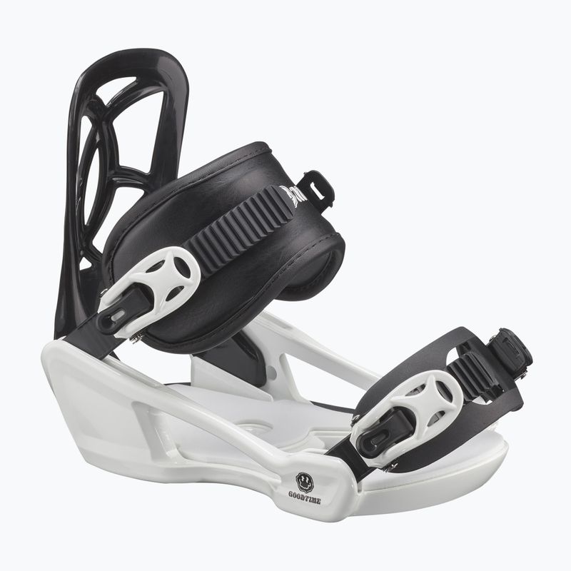 Wiązania snowboardowe dziecięce Salomon Goodtime XS black/white