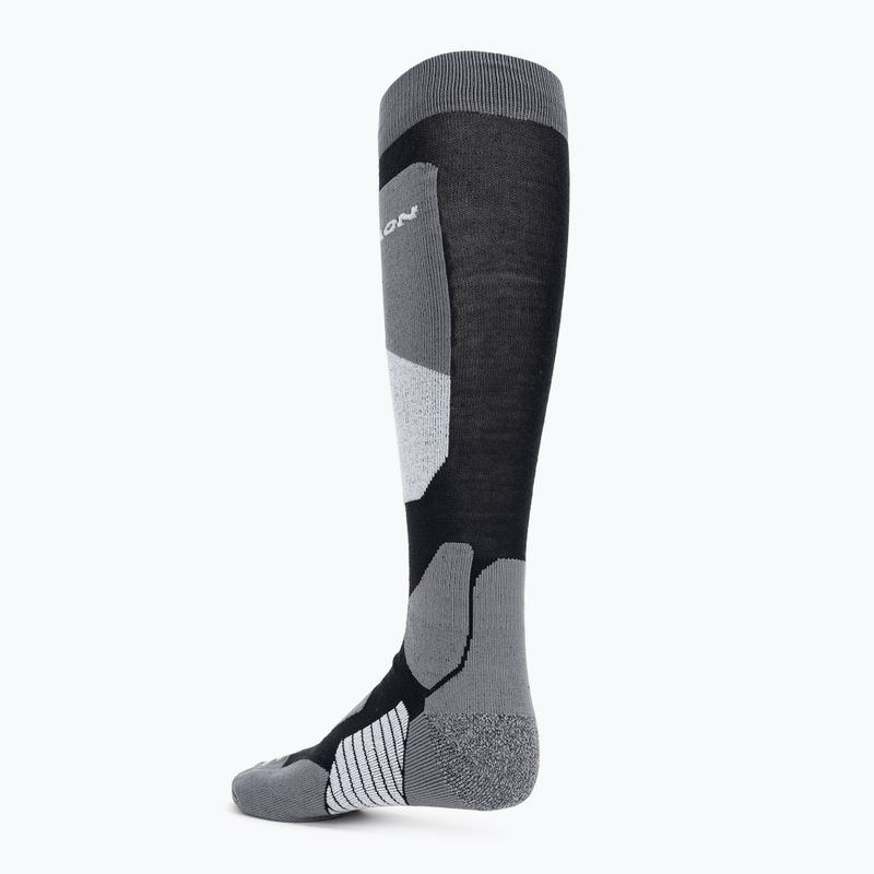 Skarpety narciarskie Salomon S/Access 2 pary black/beluga 5
