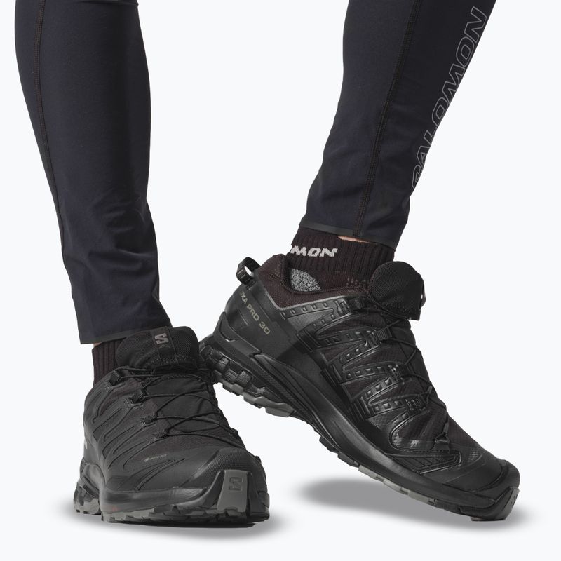 Buty do bieganie męskie Salomon XA Pro 3D V9 black/phantom/pewter 13