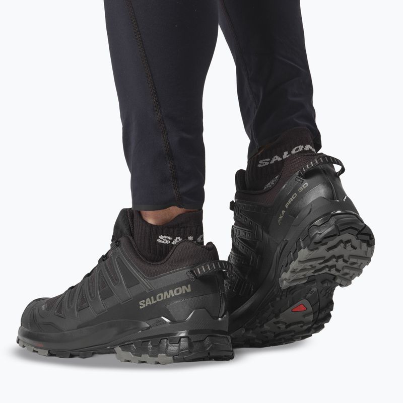 Buty do bieganie męskie Salomon XA Pro 3D V9 black/phantom/pewter 14