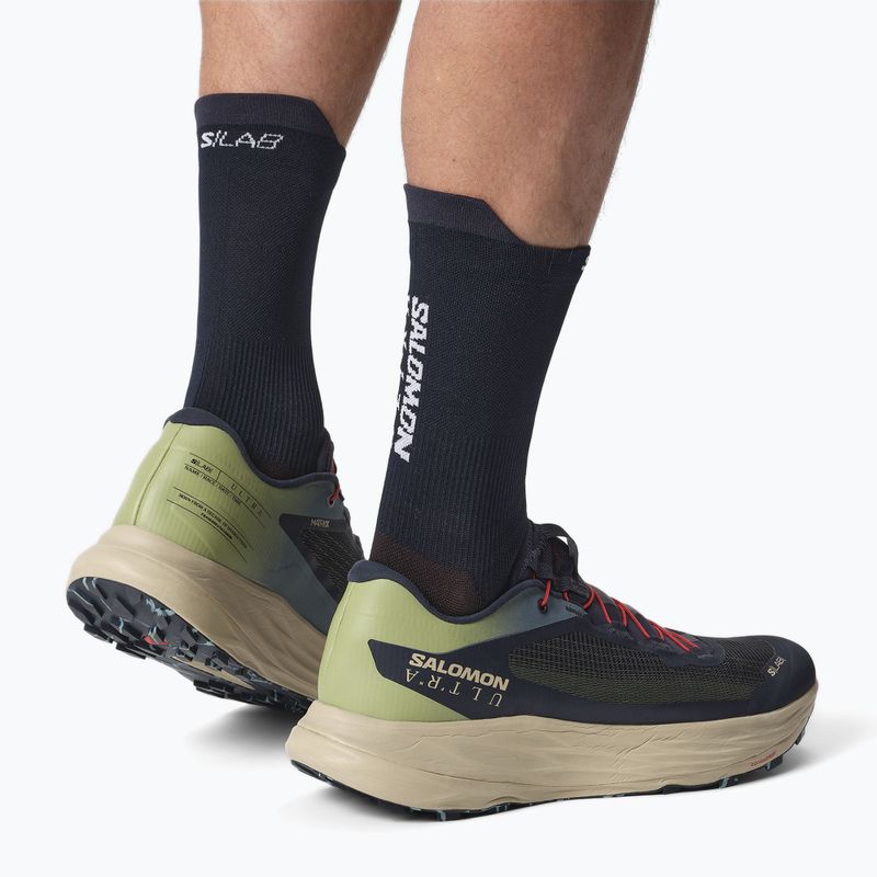 Buty do biegania Salomon S/Lab Ultra sage/cameo blue/night sky 10