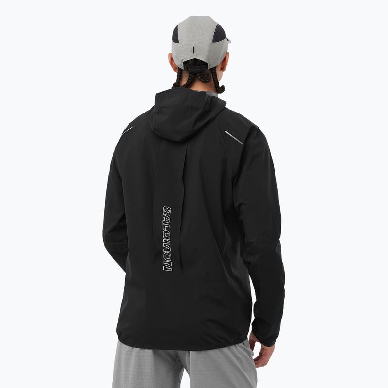 Kurtka do biegania męska Salomon Bonatti Trail deep black 2