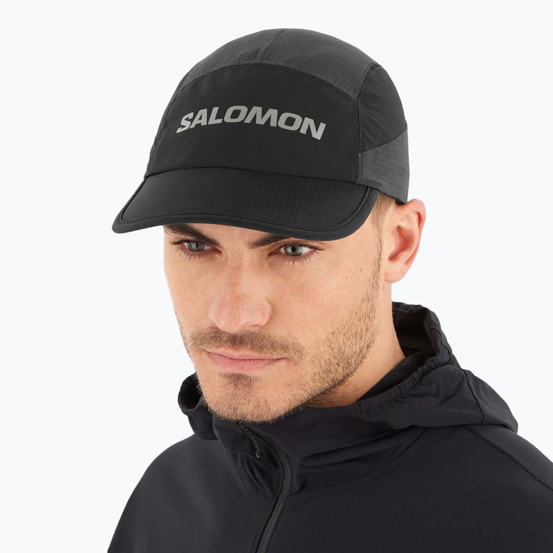 Czapka z daszkiem Salomon Sense Aero deep black 2