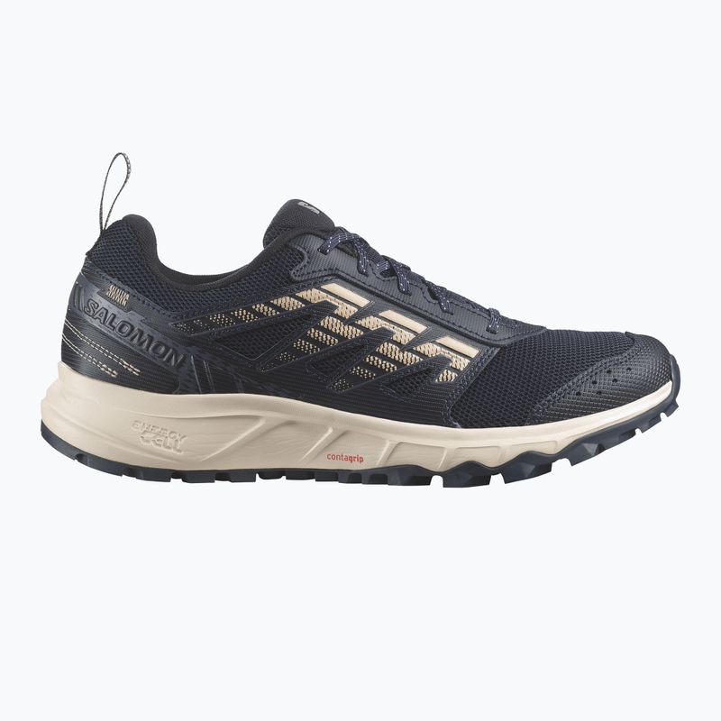 Buty do biegania męskie Salomon Wander carbon/india ink/almond buff 9