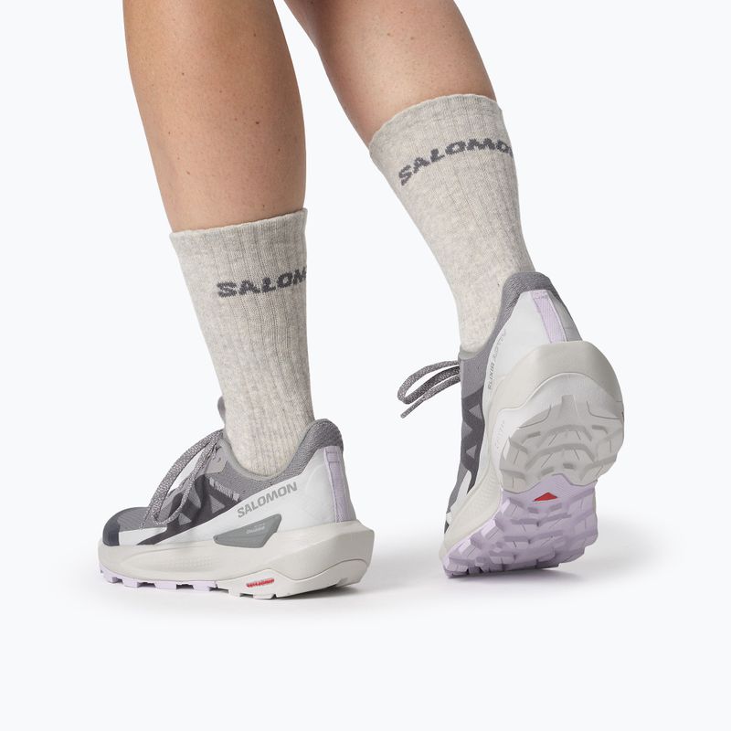 Buty turystyczne damskie Salomon Elixir Activ GTX shskin/glacier gray/opetal 8