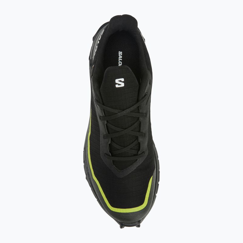 Buty do biegania męskie Salomon Alphacross 5 GTX black/peat/sulphur spring 5