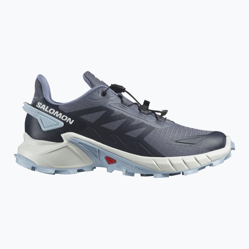 Buty do biegania damskie Salomon Supercross 4 grisaille/white/cashmere blue 9