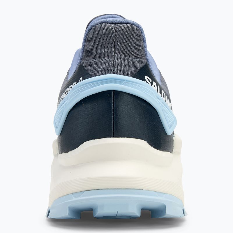 Buty do biegania damskie Salomon Supercross 4 grisaille/white/cashmere blue 6
