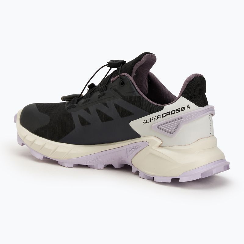 Buty do biegania damskie Salomon Supercross 4 GTX black/vanilla ice /orchid petal 3