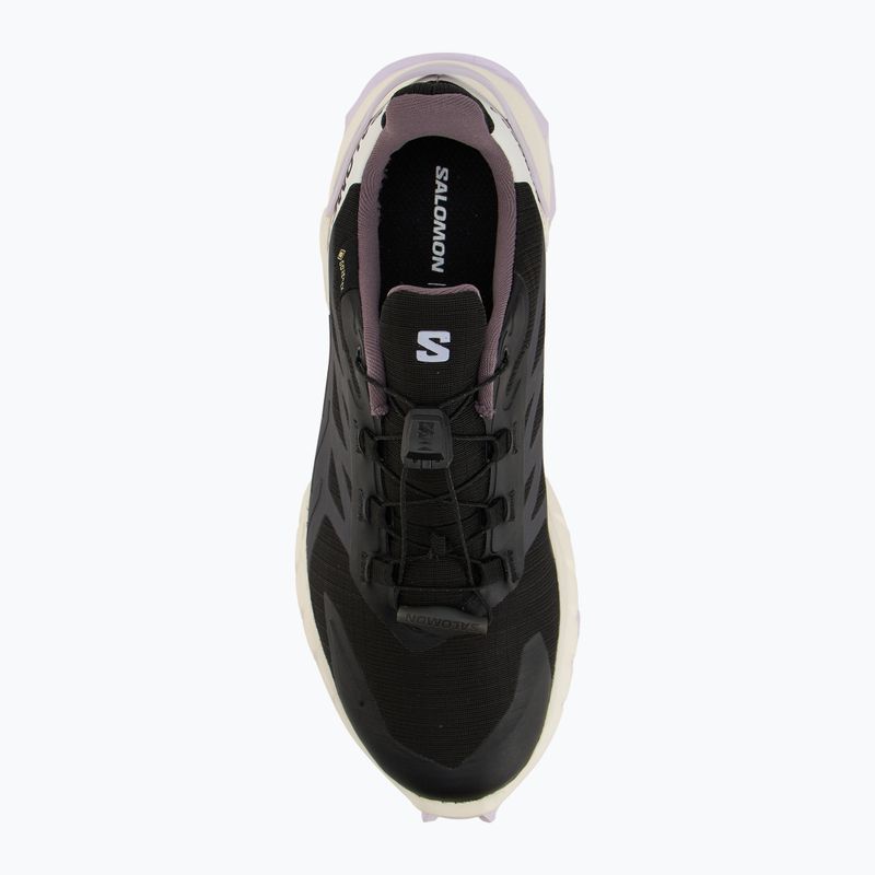 Buty do biegania damskie Salomon Supercross 4 GTX black/vanilla ice /orchid petal 5