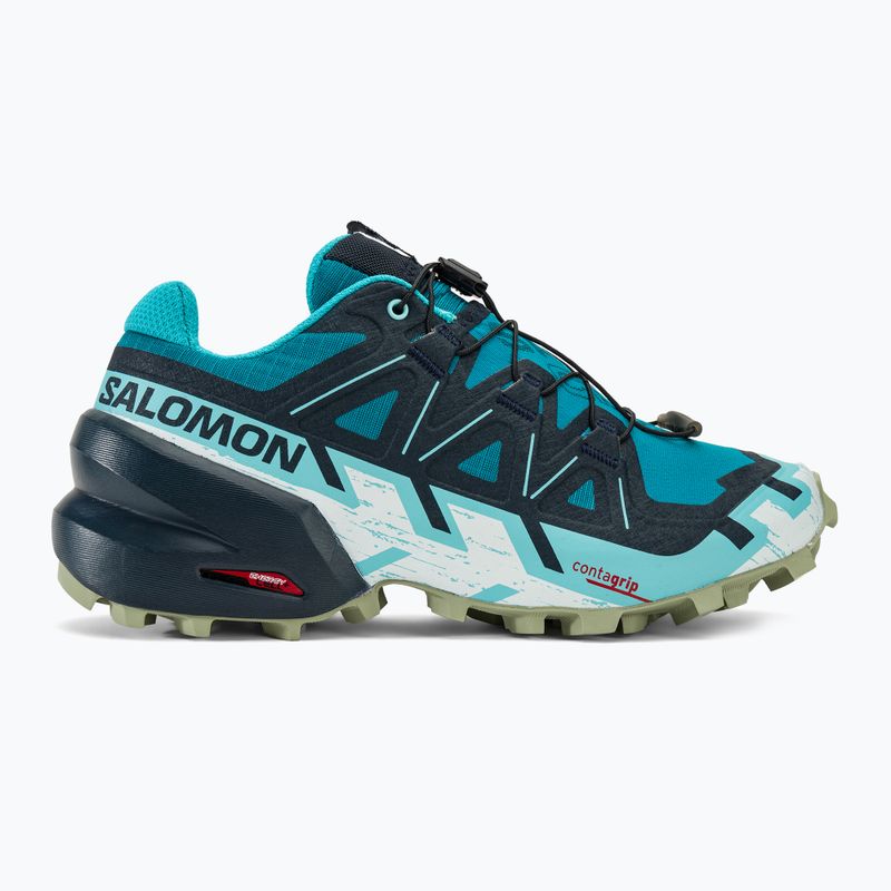 Buty do biegania damskie Salomon Speedcross 6 tahitian tide/carbon/tea 2