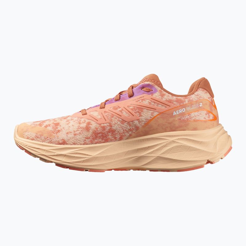 Buty do biegania damskie Salomon Aero Glide 2 spice route/peach quartz/fresh salmon 10