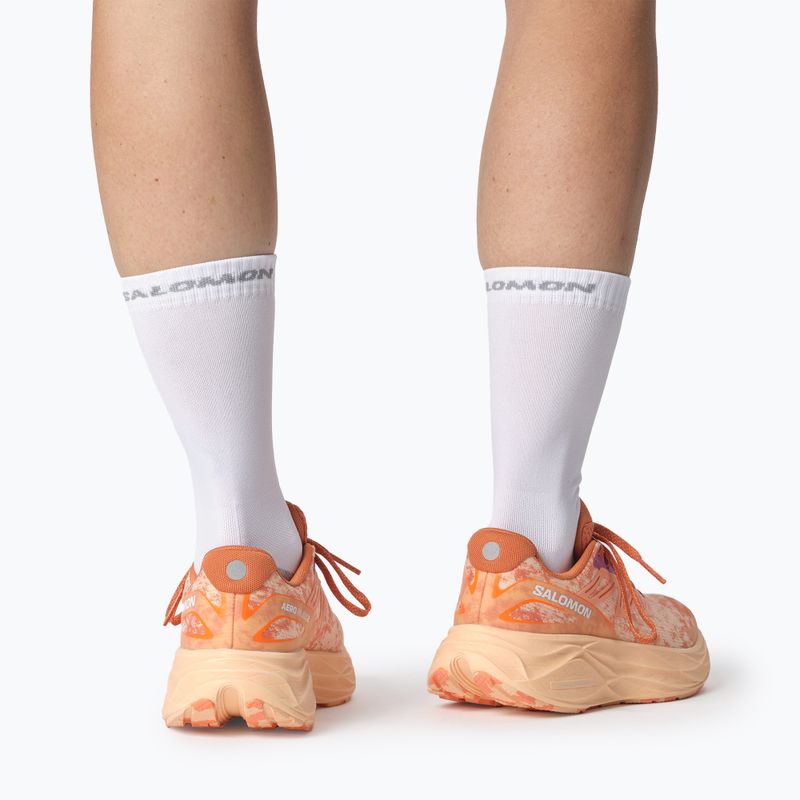 Buty do biegania damskie Salomon Aero Glide 2 spice route/peach quartz/fresh salmon 15