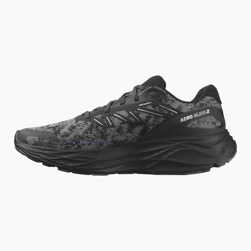 Buty do biegania męskie Salomon Aero Glide 2 black/phantom/ghost grey 10