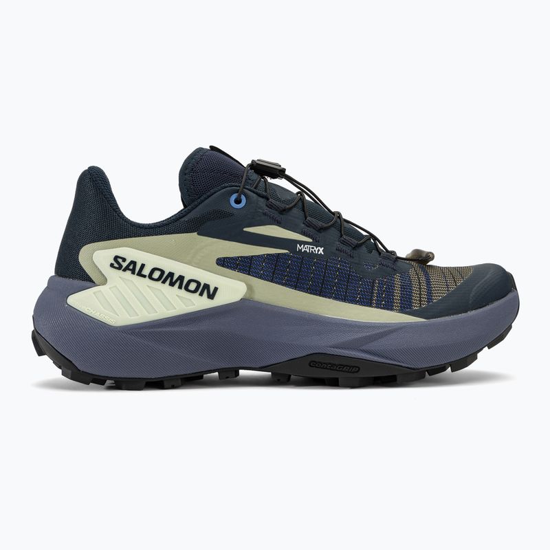 Buty do biegania damskie Salomon Genesis carbon/grisalle/aloe wash 2