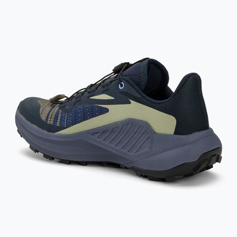 Buty do biegania damskie Salomon Genesis carbon/grisalle/aloe wash 3