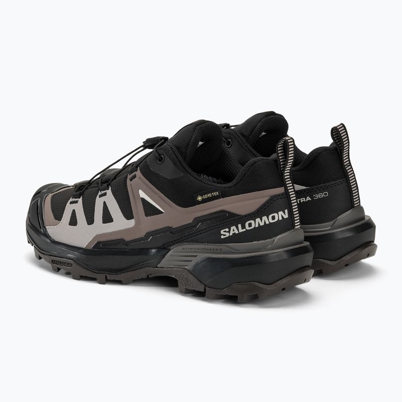 Buty trekkingowe damskie Salomon X Ultra 360 GTX black/plum kitten/shale 4