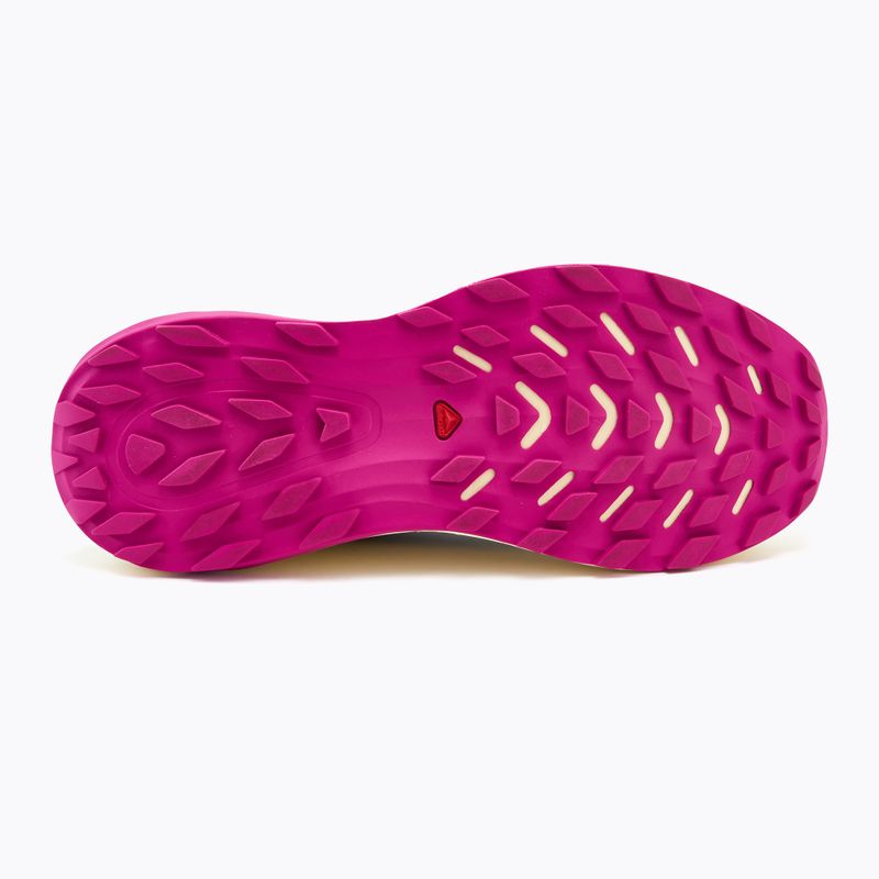Buty do biegania damskie Salomon Ultra Flow black/transparent yellow/rose violet 4