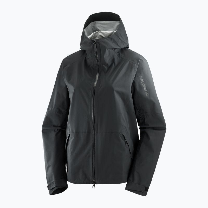 Kurtka przeciwwiatrowa damska Salomon Outerpath 2.5L deep black 7