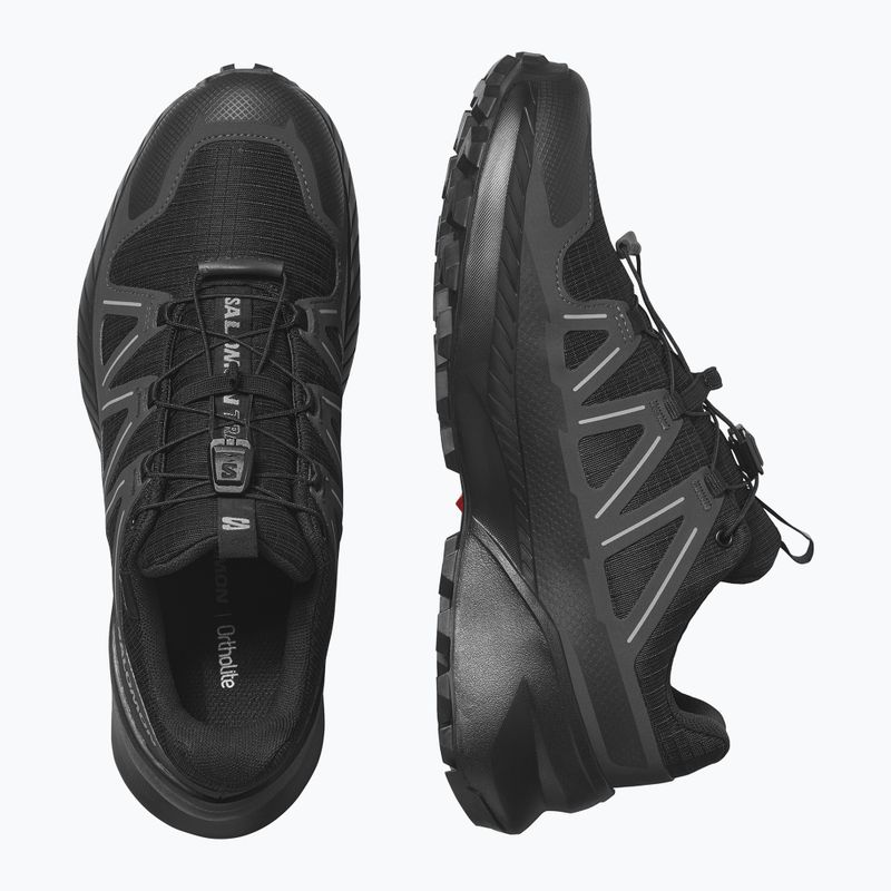 Buty do biegania damskie Salomon Speedcross Peak GTX black/black/phantom 8