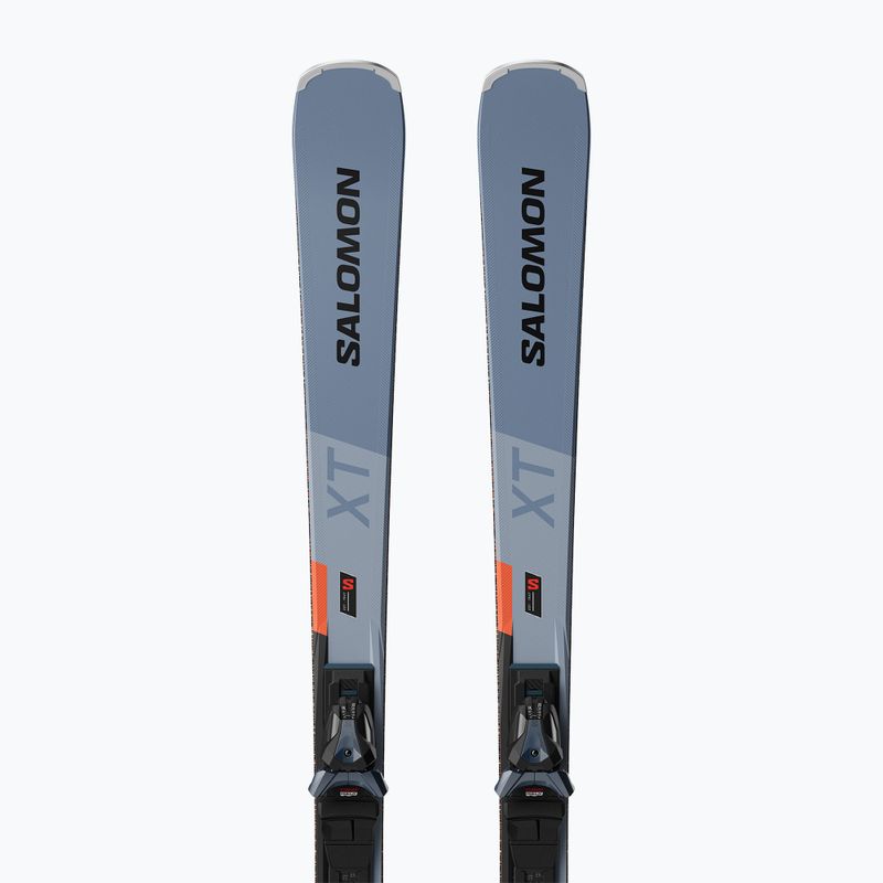 Narty zjazdowe Salomon S/Max 10 XT + wiązania MI12 GW copen blue/black/neon red 5