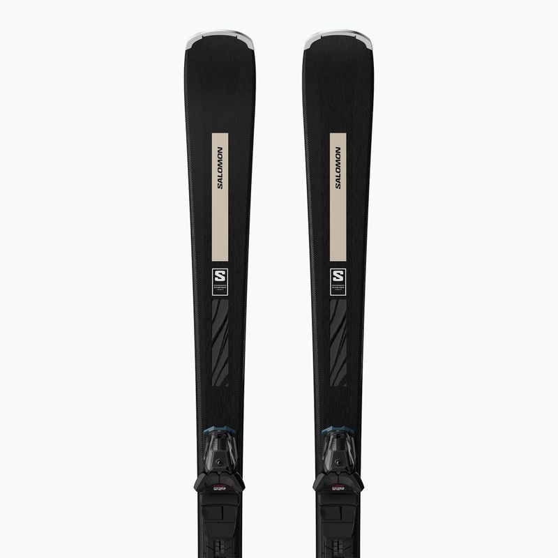 Narty zjazdowe damskie Salomon S/Max N°6 XT + wiązania M10 GW black/ivory cream met. 4