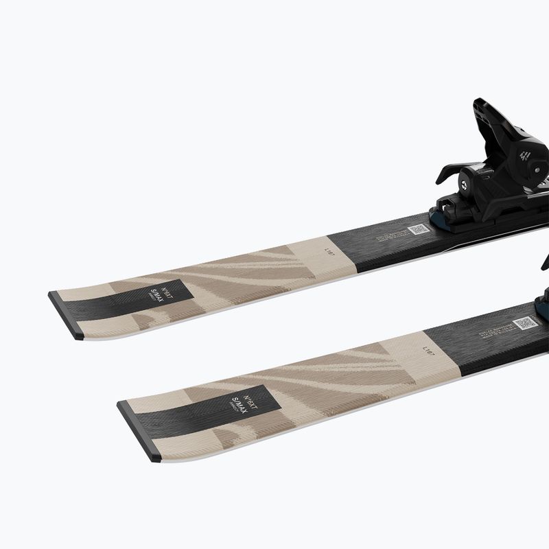 Narty zjazdowe damskie Salomon S/Max N°6 XT + wiązania M10 GW black/ivory cream met. 6