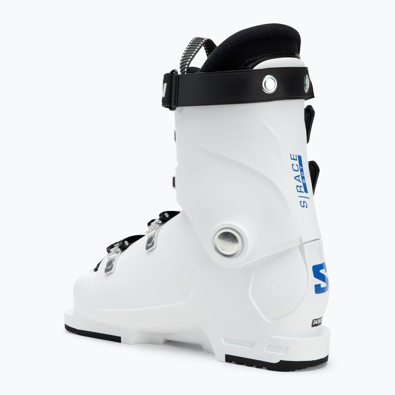 Buty narciarskie dziecięce Salomon S/Race 60T L Jr white/white/process blue 2