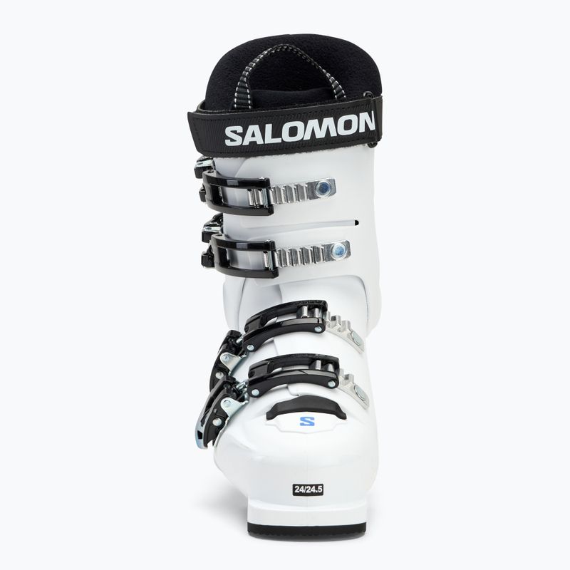 Buty narciarskie dziecięce Salomon S/Race 60T L Jr white/white/process blue 3