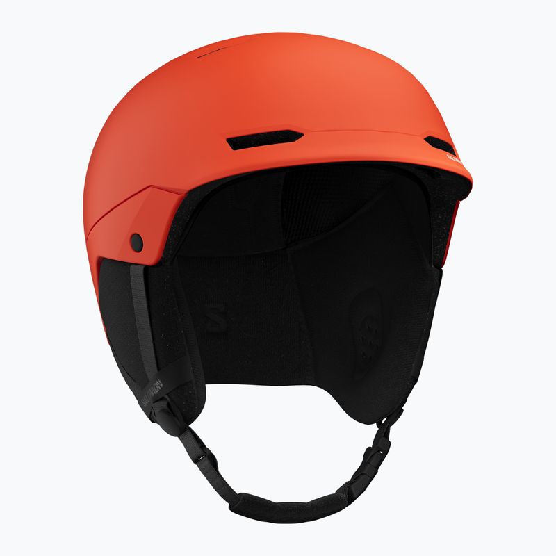 Kask narciarski dziecięcy Salomon Husk Jr 2024 cherry tomato