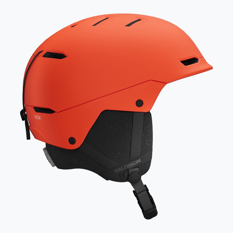 Kask narciarski dziecięcy Salomon Husk Jr cherry tomato 2