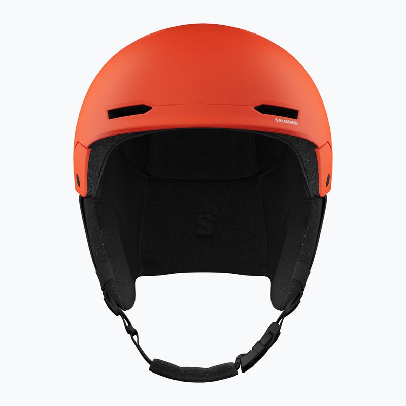 Kask narciarski dziecięcy Salomon Husk Jr 2024 cherry tomato 4