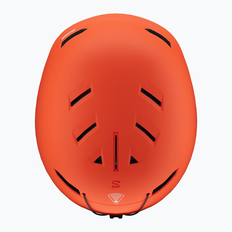 Kask narciarski dziecięcy Salomon Husk Jr 2024 cherry tomato 5