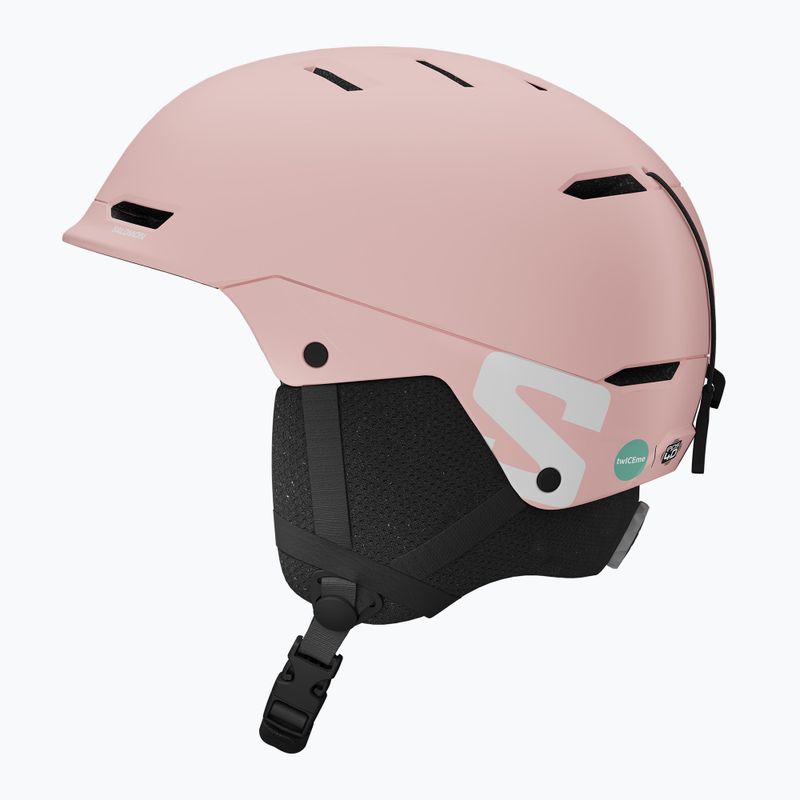Kask narciarski dziecięcy Salomon Husk Jr 2024 heavenly pink 3