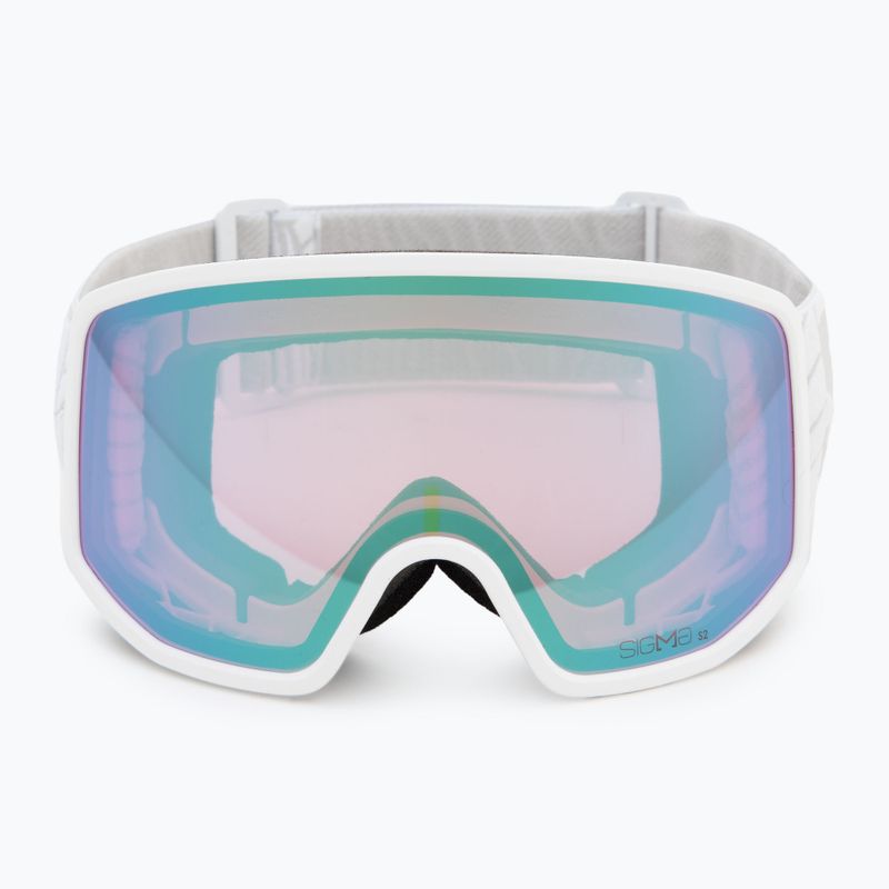 Gogle narciarskie Salomon Sentry Pro S Sigma white/silver pink 3