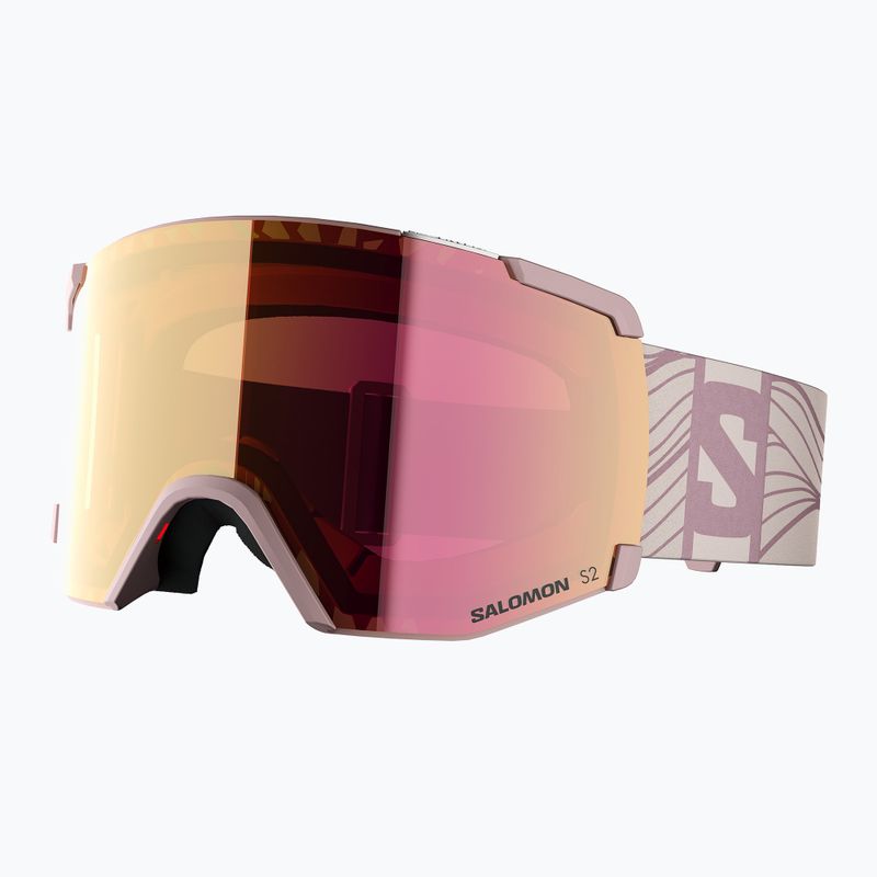Gogle narciarskie Salomon S/View heavenly pink/ml ruby