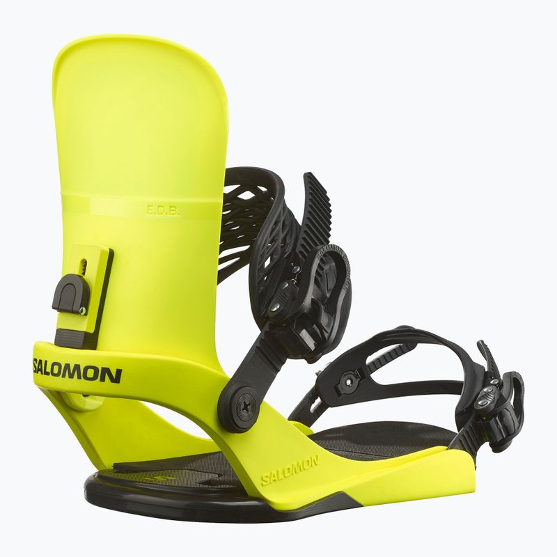 Wiązania snowboardowe Salomon EDB neon yellow 2