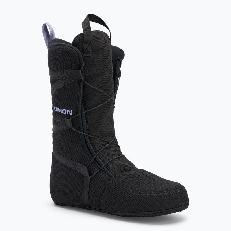 Buty snowboardowe damskie Salomon Scarlet Boa black/black/persian violet 5