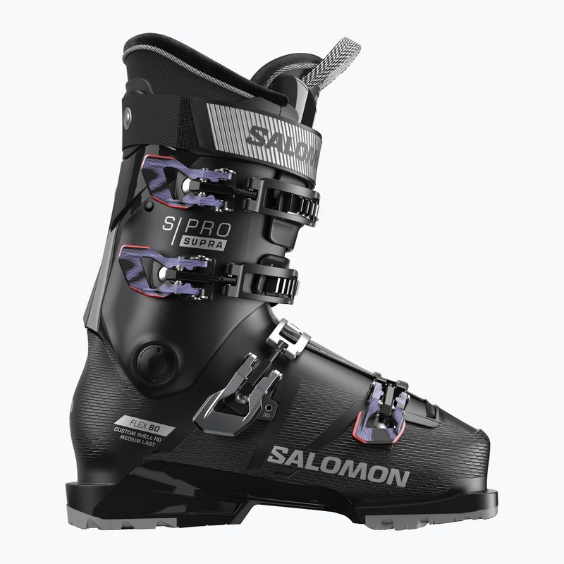 Buty narciarskie damskie Salomon S/Pro Supra 80 W GW black/silver met./sweet lavender 6