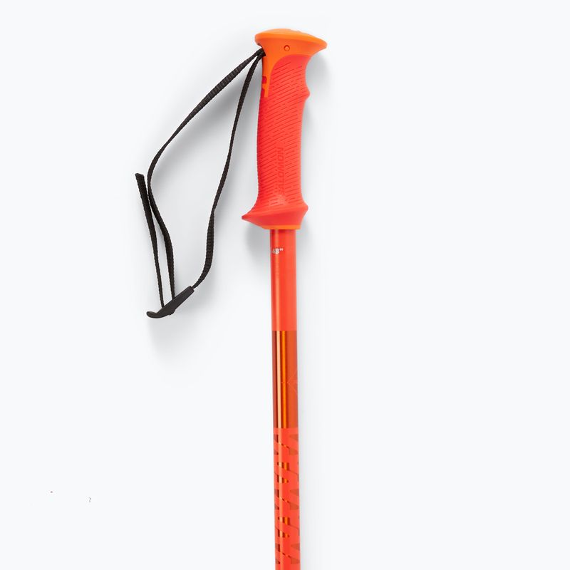 Kije narciarskie Salomon Polar cherry tomato 4